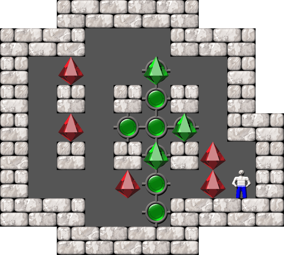 Sokoban Kevin 20 level 1